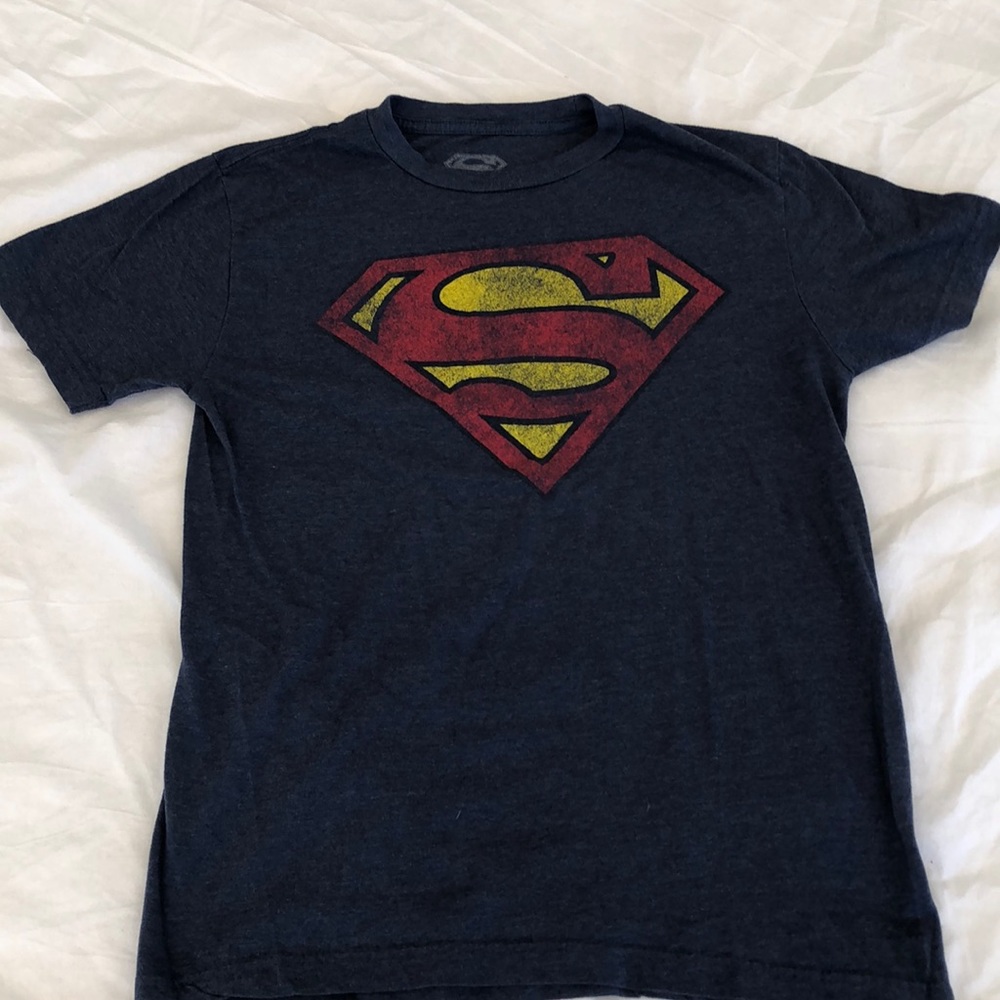 Superman T-shirt. Worn once with no signs of wear